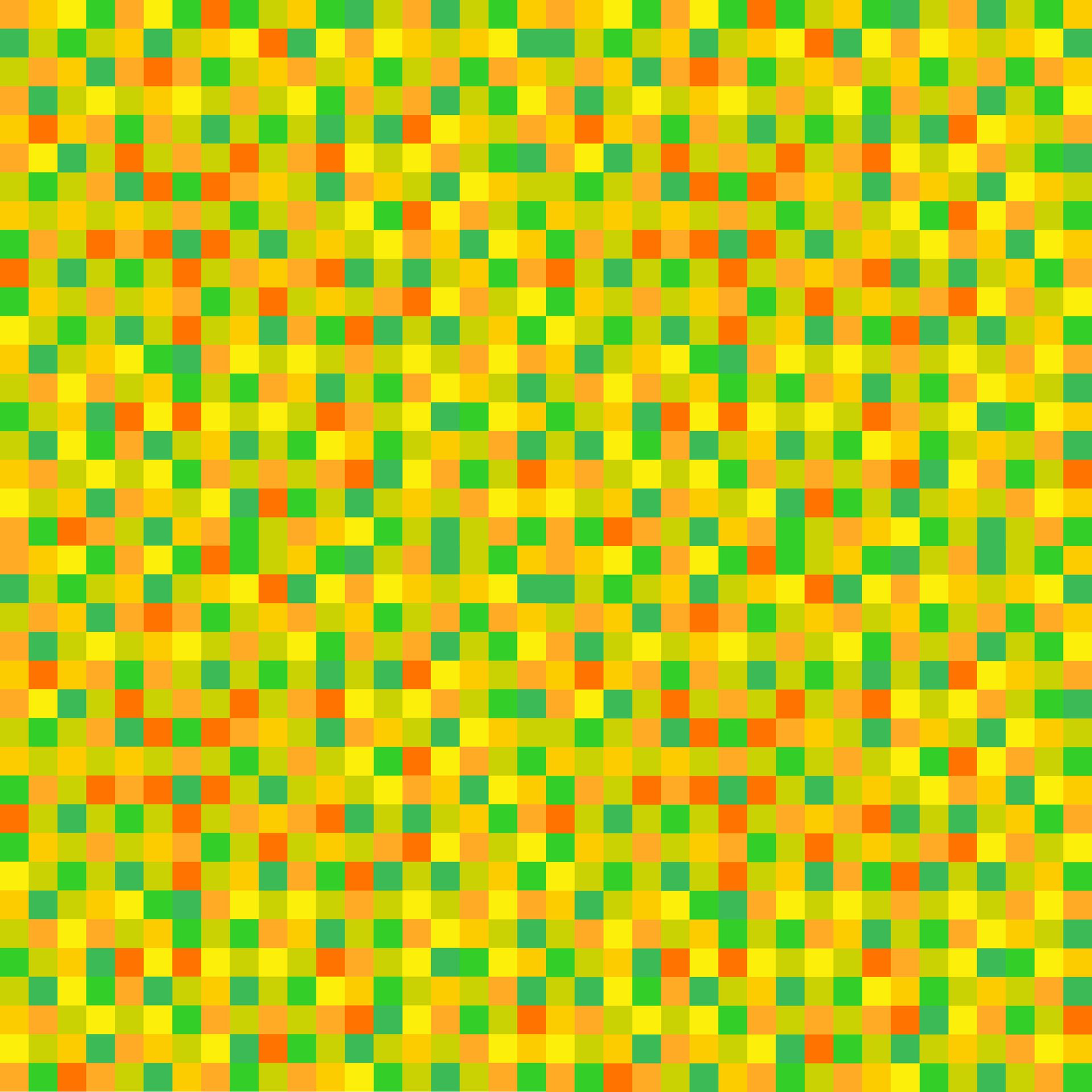 Pixel background greenish colours. seamless pattern, pixelation. Colorful pixel dots mosaic background, wallpaper Free Vector