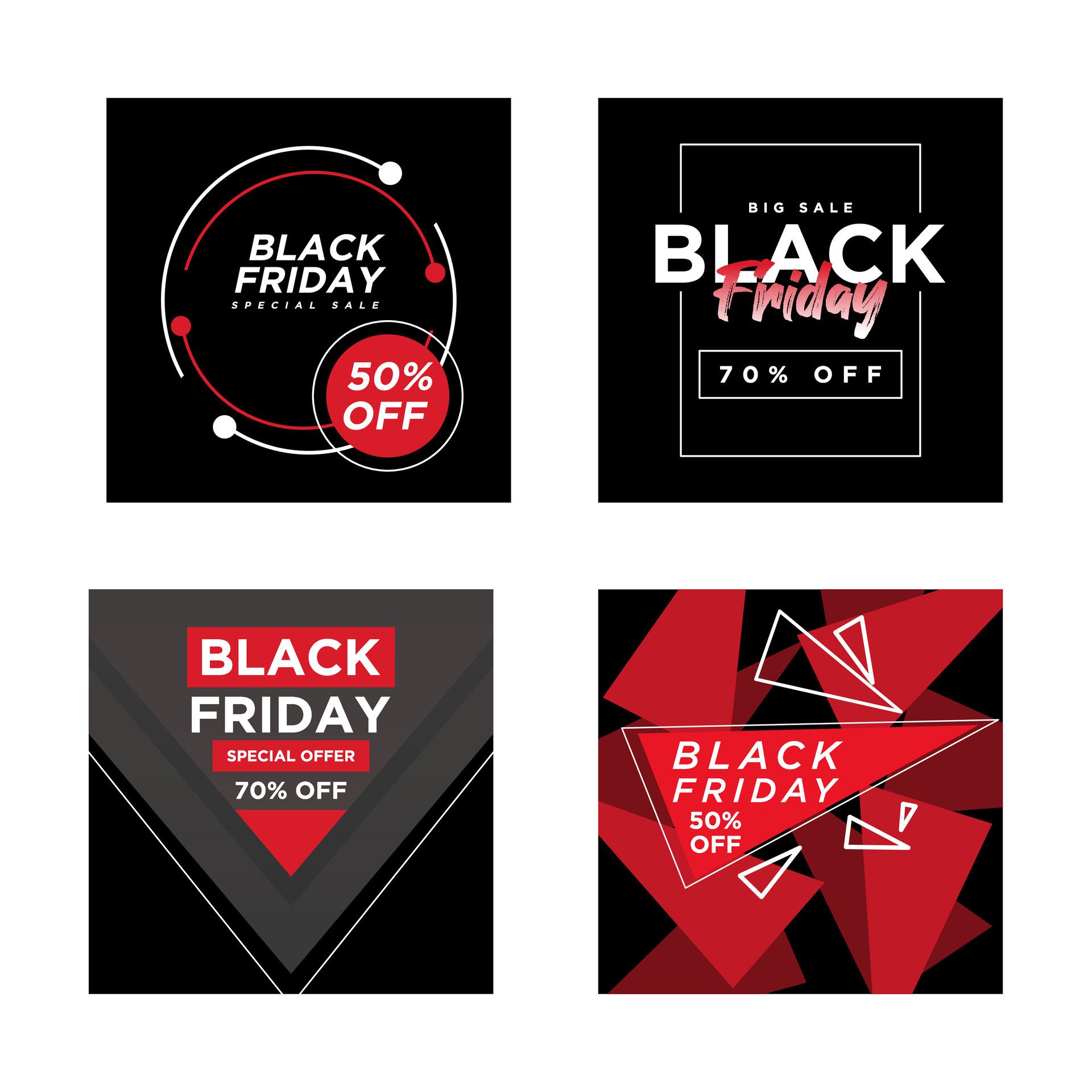 Black Friday sale for social media. Screen background for stories and posts, mobile apps, banners, cards. Story Template. Free Vector and Free SVG