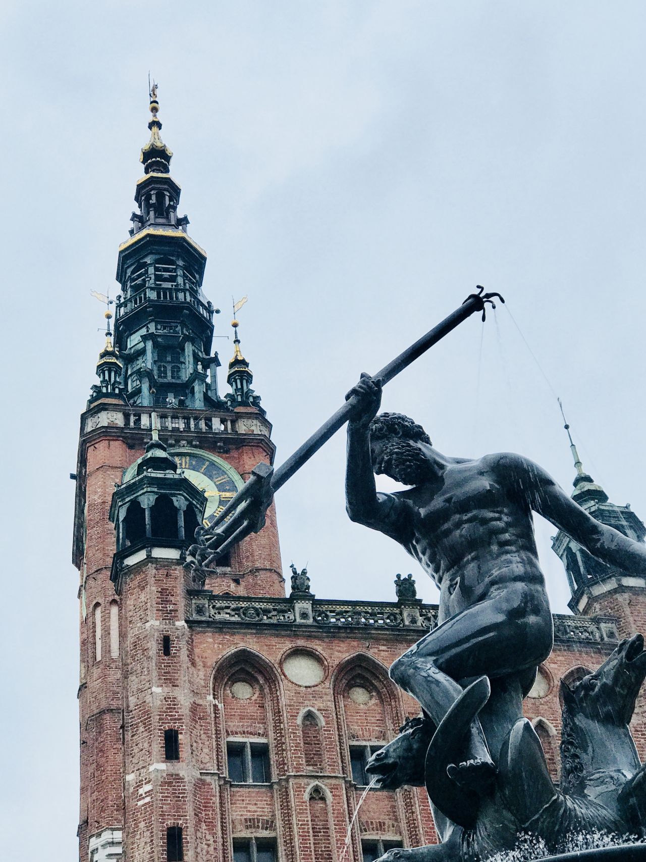 The old town of Gdańsk Stock Free