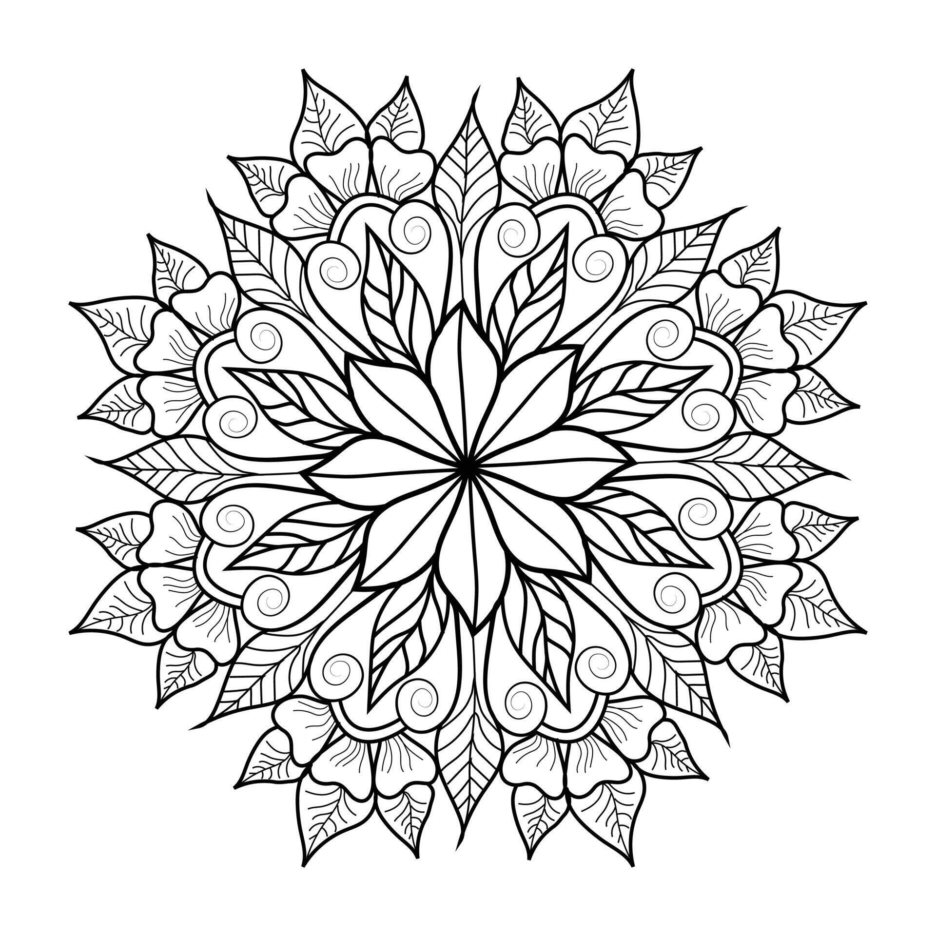 Creative unique flower floral vector eps mandala patterns for free download Stock Free