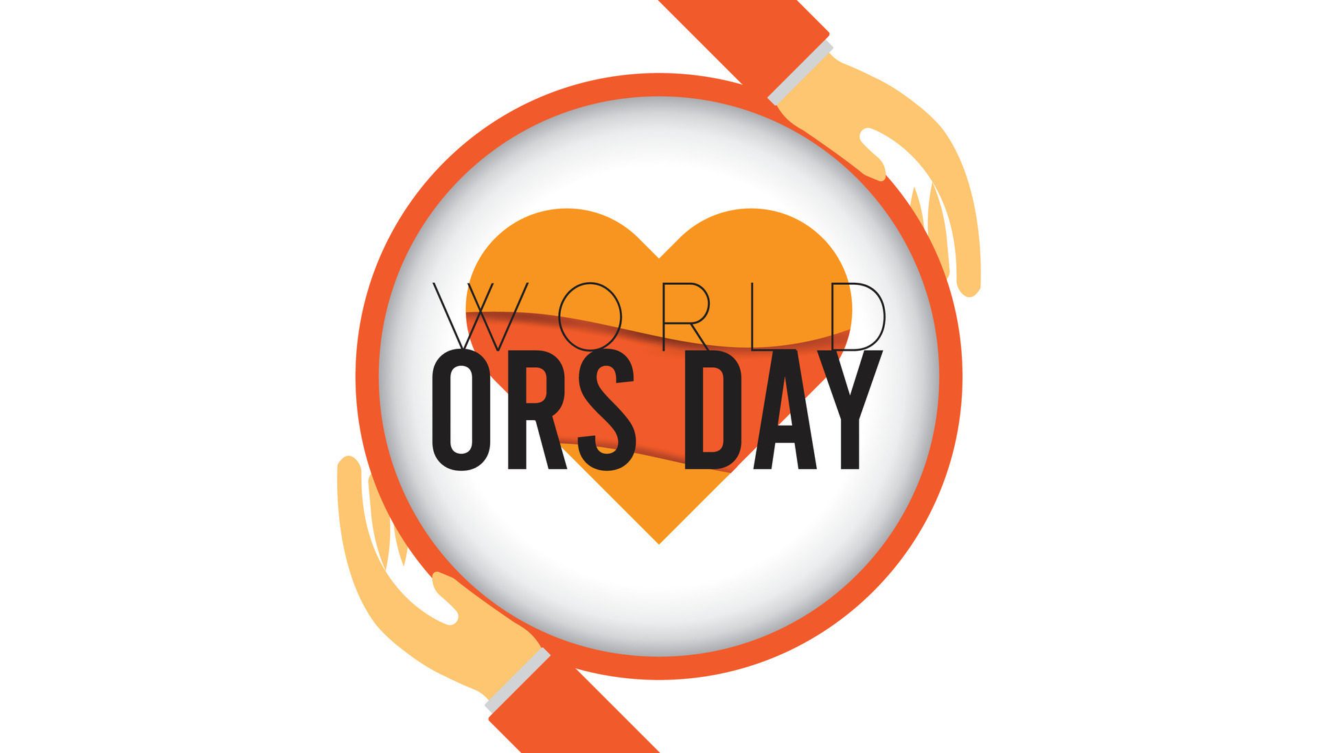 World ORS day every year in July. Template for background, banner, card, poster with text inscription. Free Vector