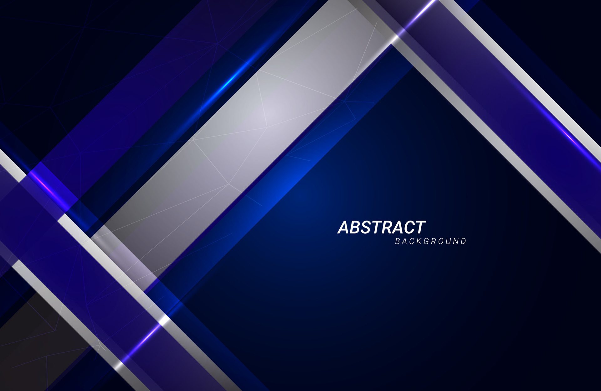 Abstract geometric modern stylish smooth dark banner background Free Vector