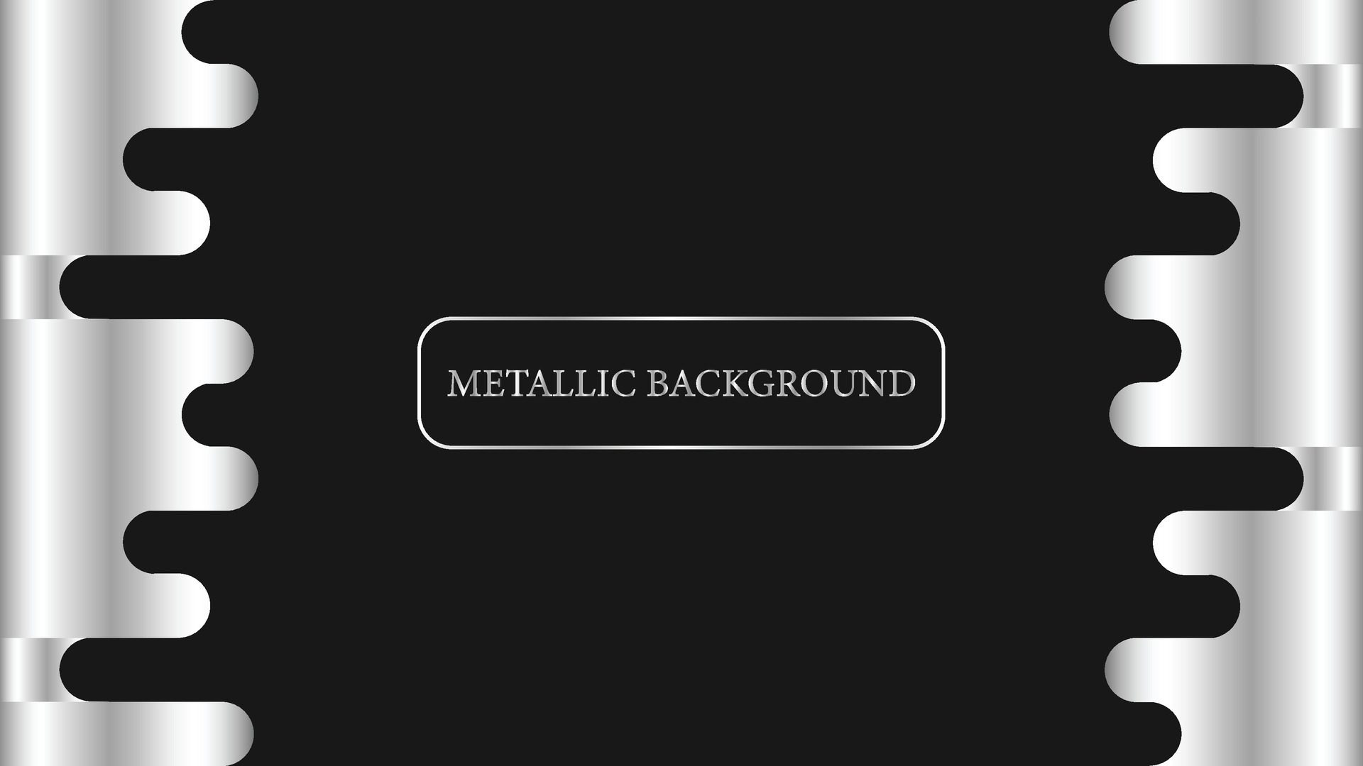 metallic background banner Free Vector