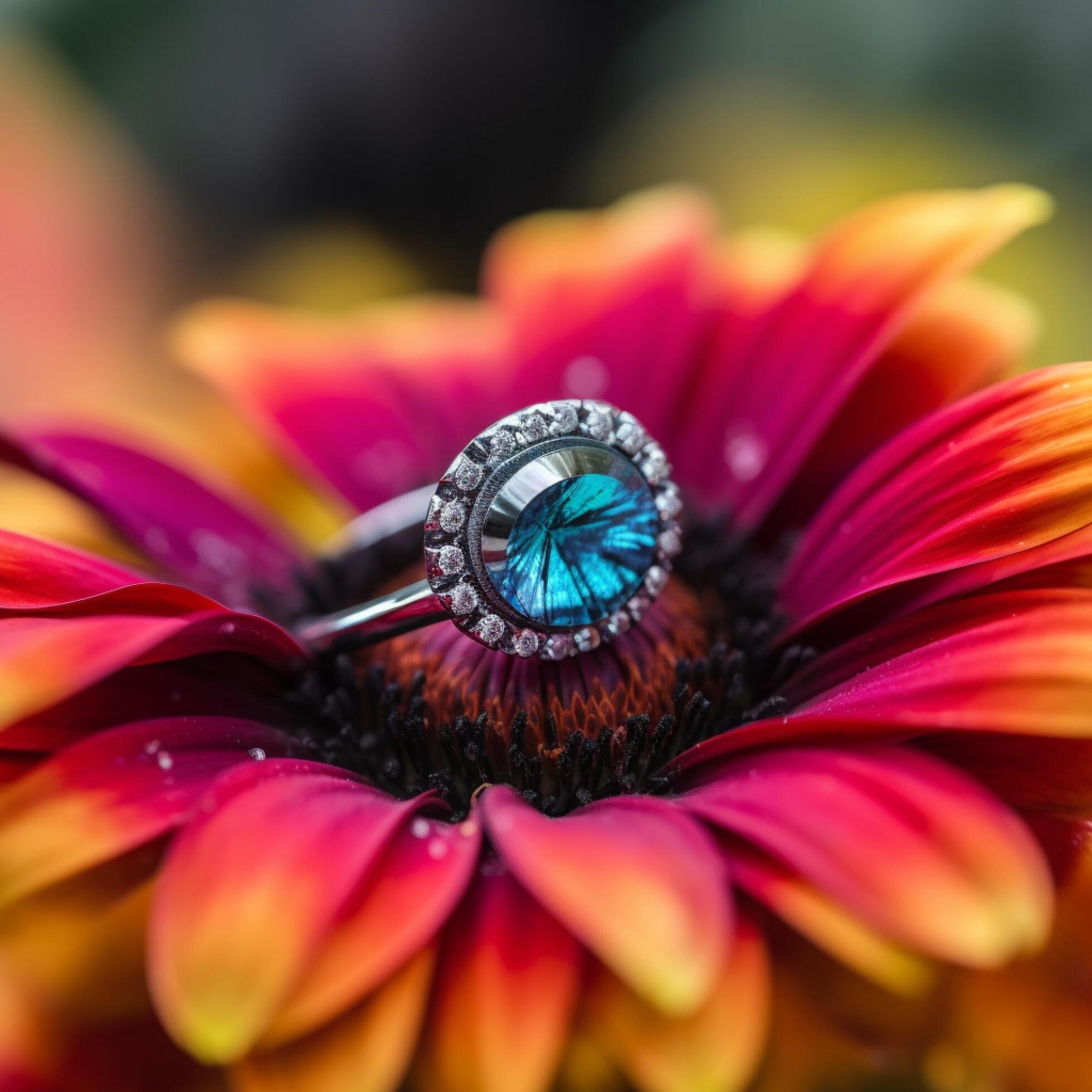 A close up of flower with background Stock Free