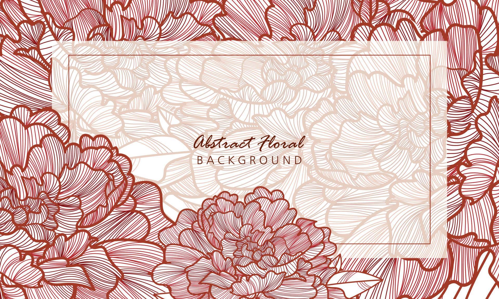 
									Vector art deco luxury flower line pattern Stock Free