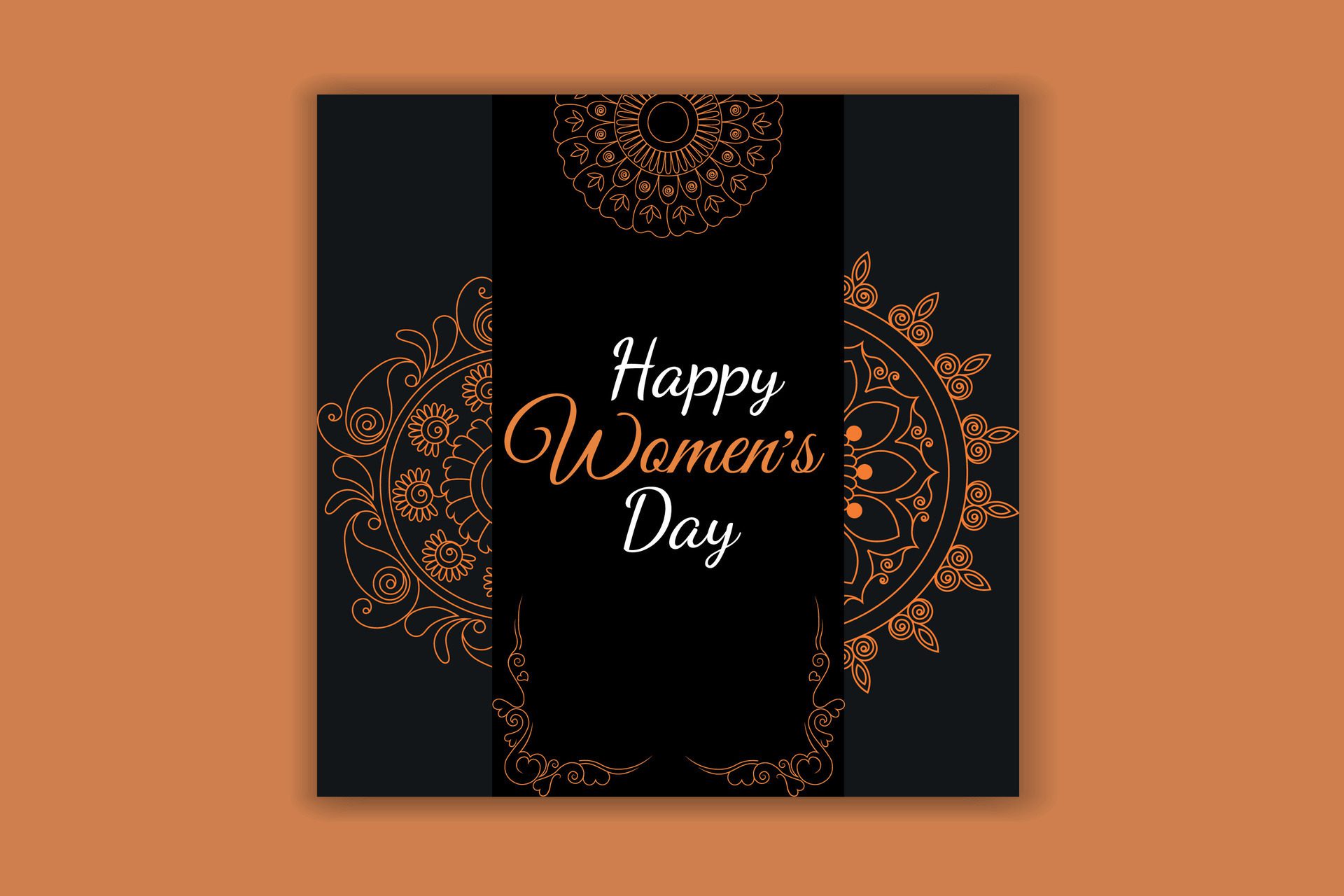 happy women’s day social media banner design Free Vector