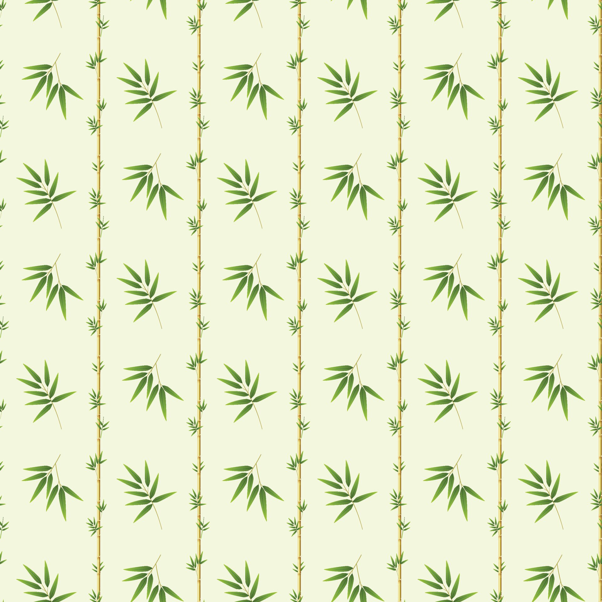 Bamboo Thicket Seamless Pattern Design Free Vector