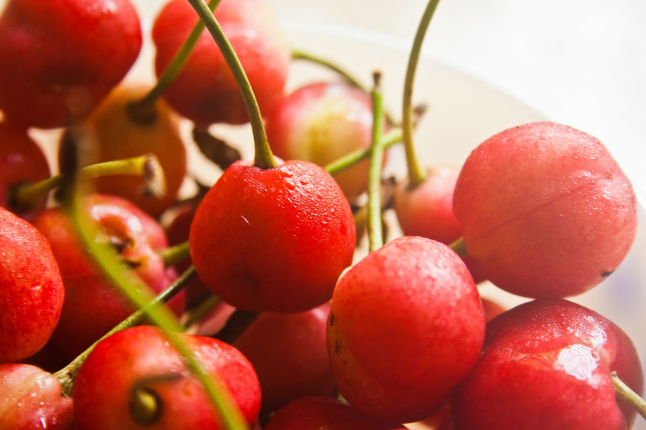 Red Cherries Stock Free