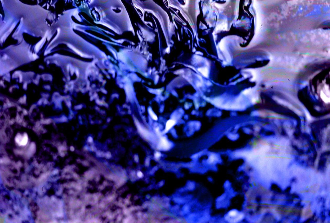 Blue-purple seaweed texture Stock Free