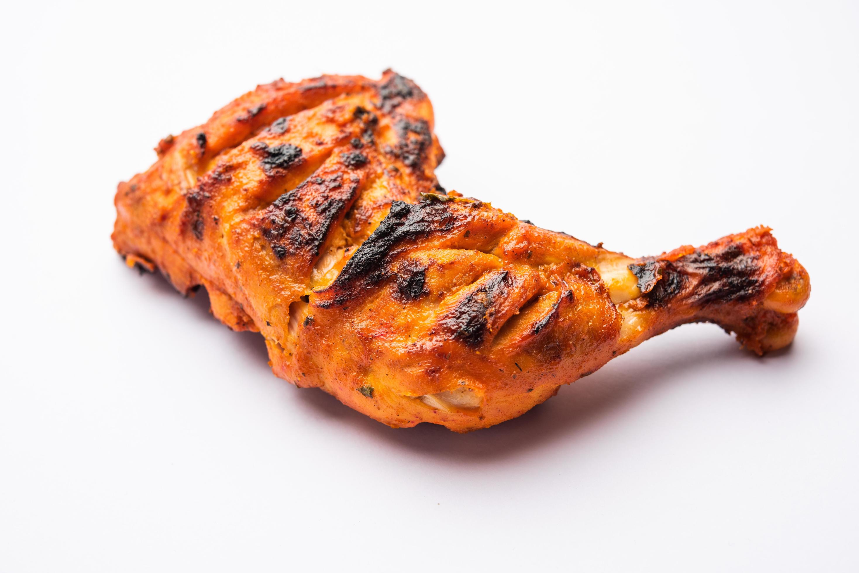 Tandoori Chicken is an Indian non vegetarian spicy food Stock Free