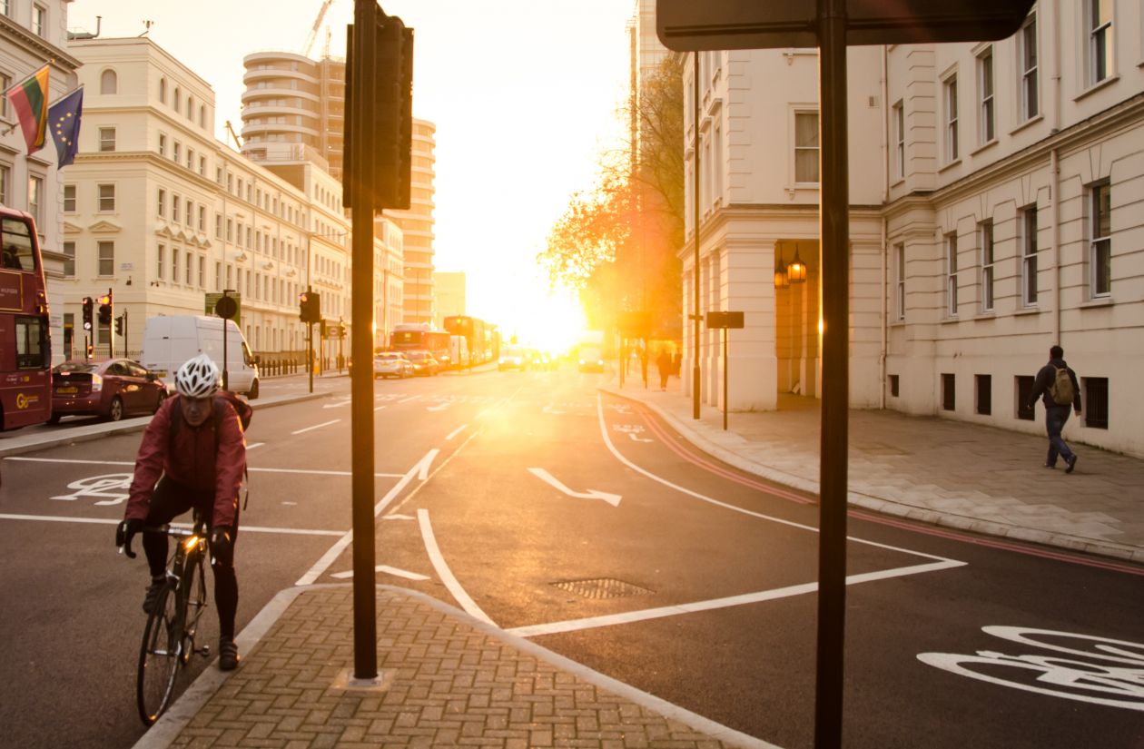 London waking up Stock Free