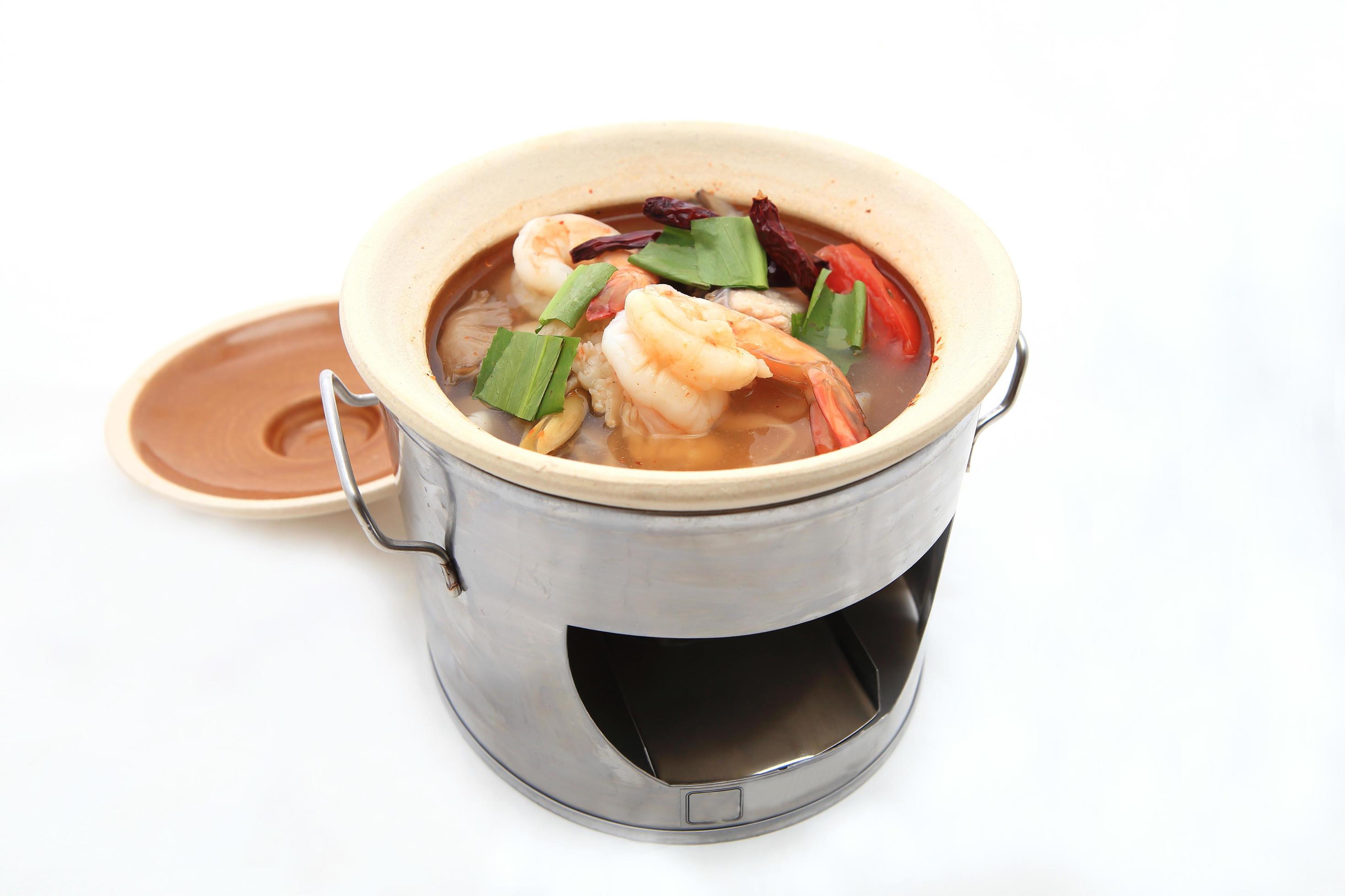 Thai Food Tom Yum seafood Stock Free