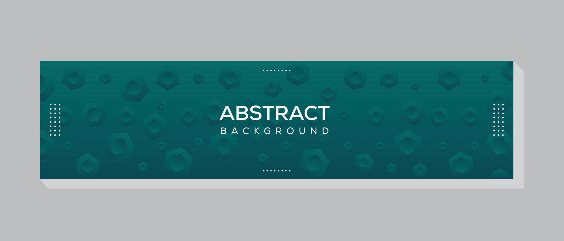 Creative and modern abstract technology social media banner template Free Vector