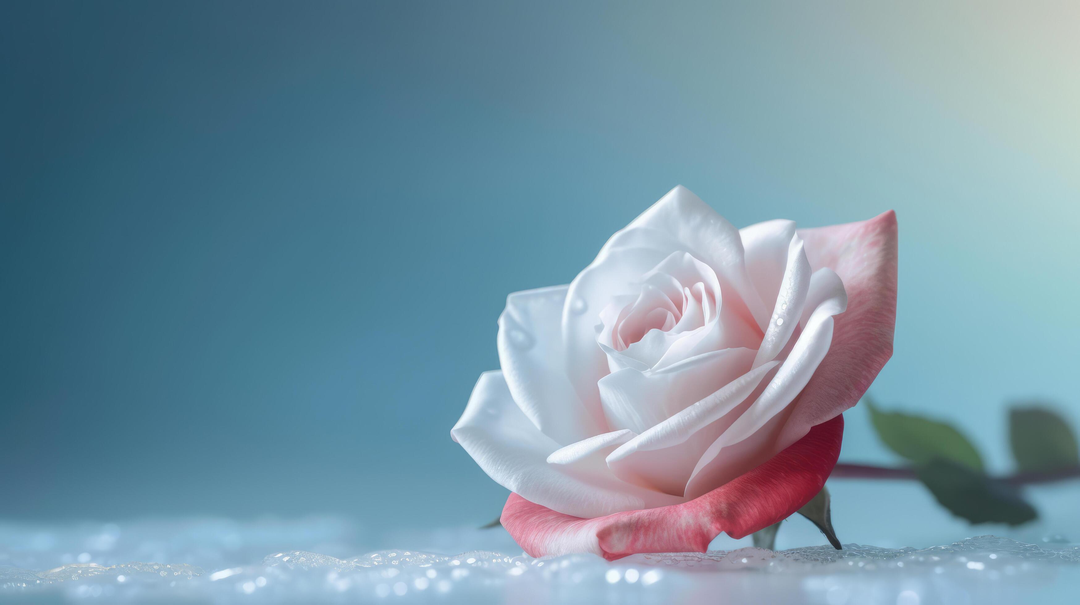 Rose flower background. Illustration Stock Free