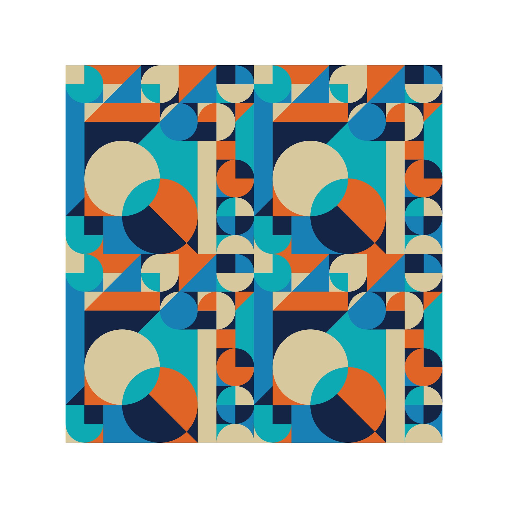 ILLUSTRATION 52 GEOMETRIC PATTERN FOR VARIOUS PURPOSES, BOTH PRINTING OR DIGITAL Free Vector