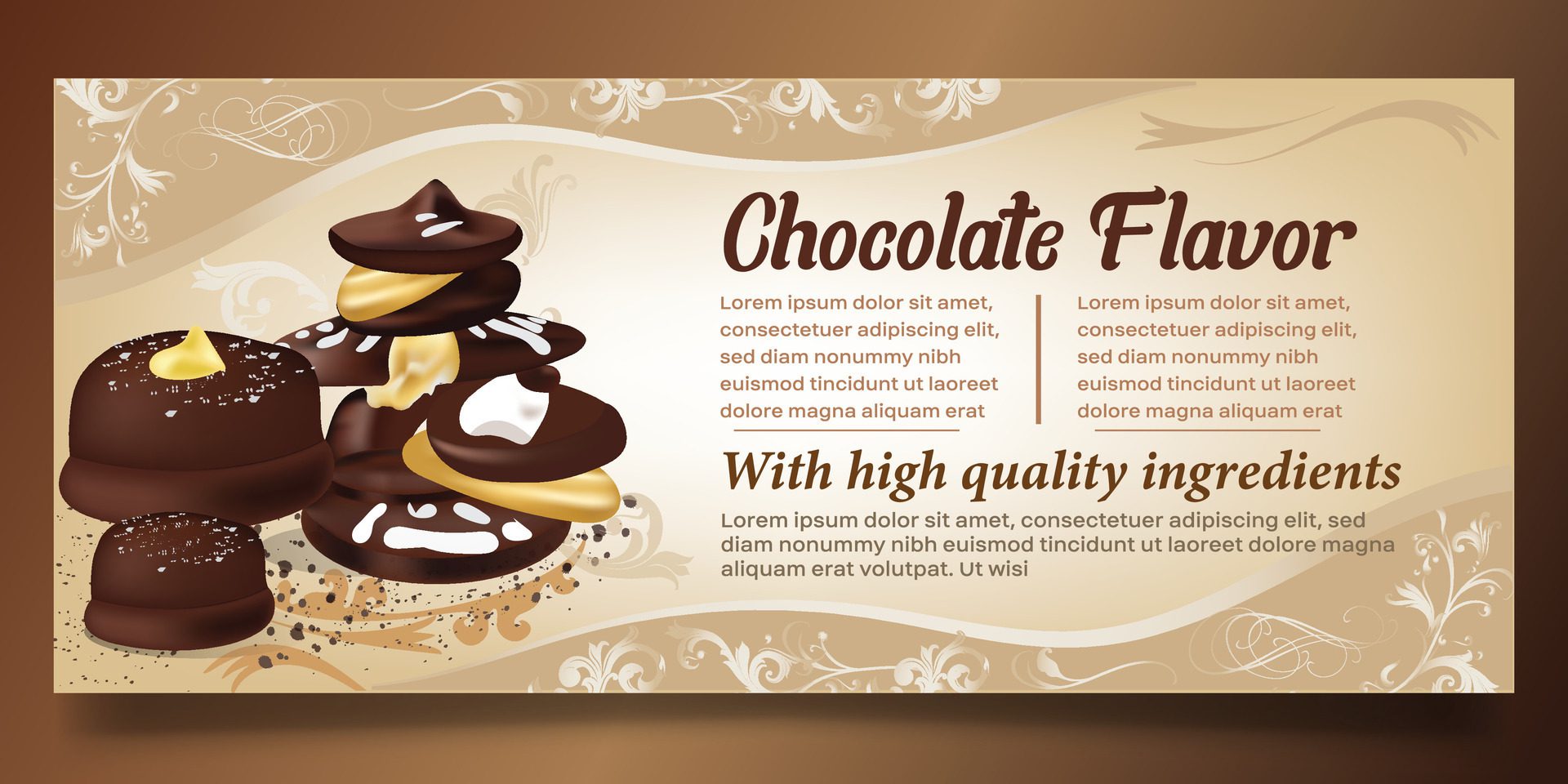 Bakery banner design Free Vector