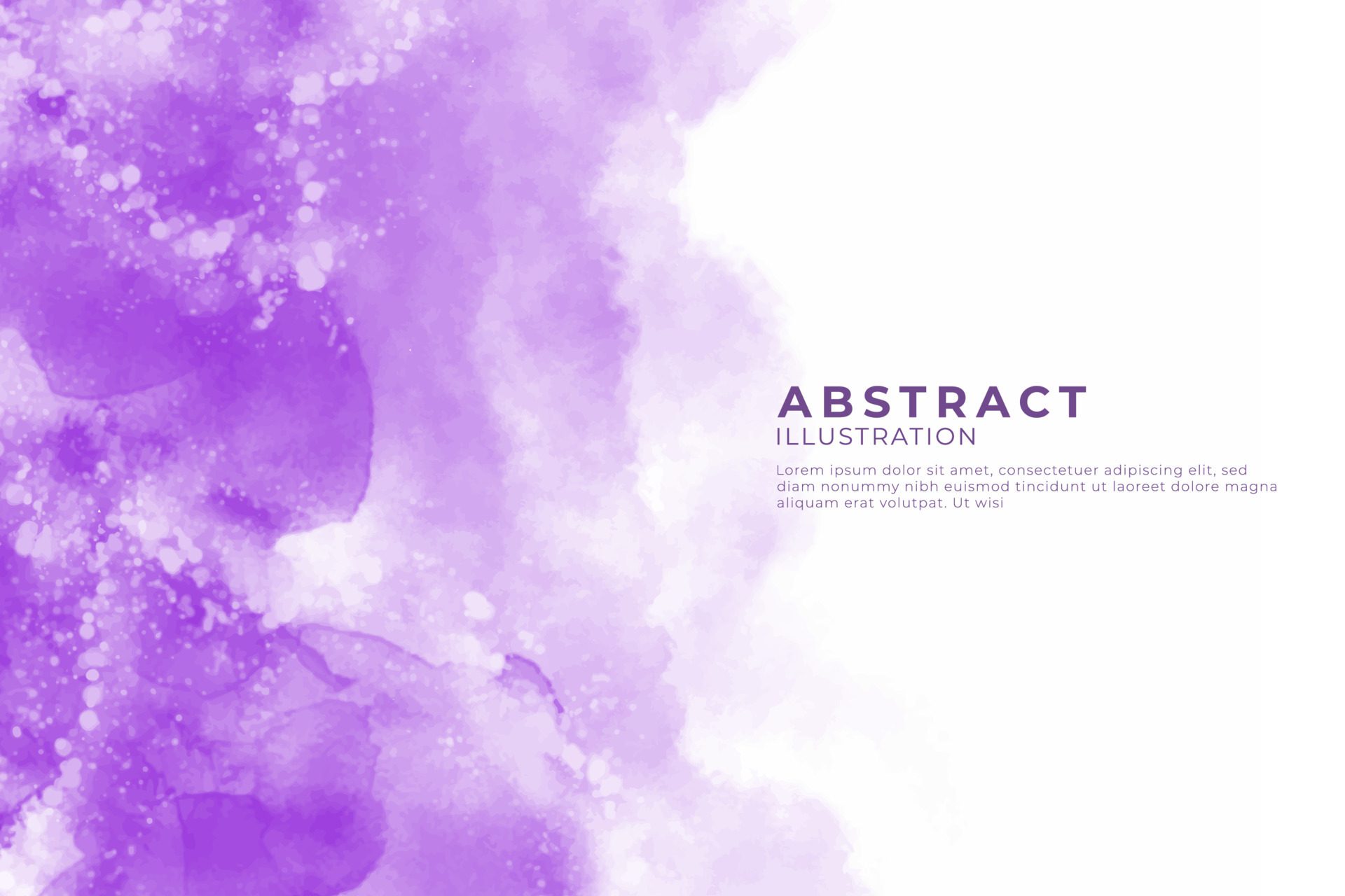 Abstract watercolor textured background. Design for your date, postcard, banner, logo. Free Vector