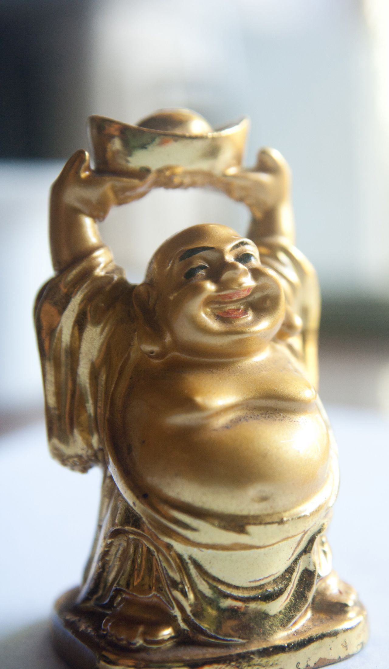 Laughing Buddha Figure Stock Free