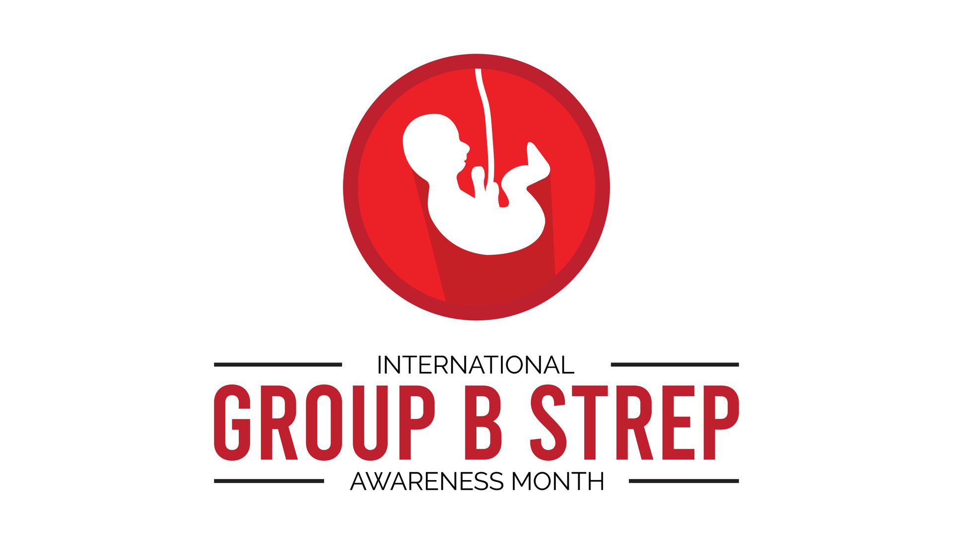 International Group B Strep Awareness Month observed every year in July. Template for background, banner, card, poster with text inscription. Free Vector