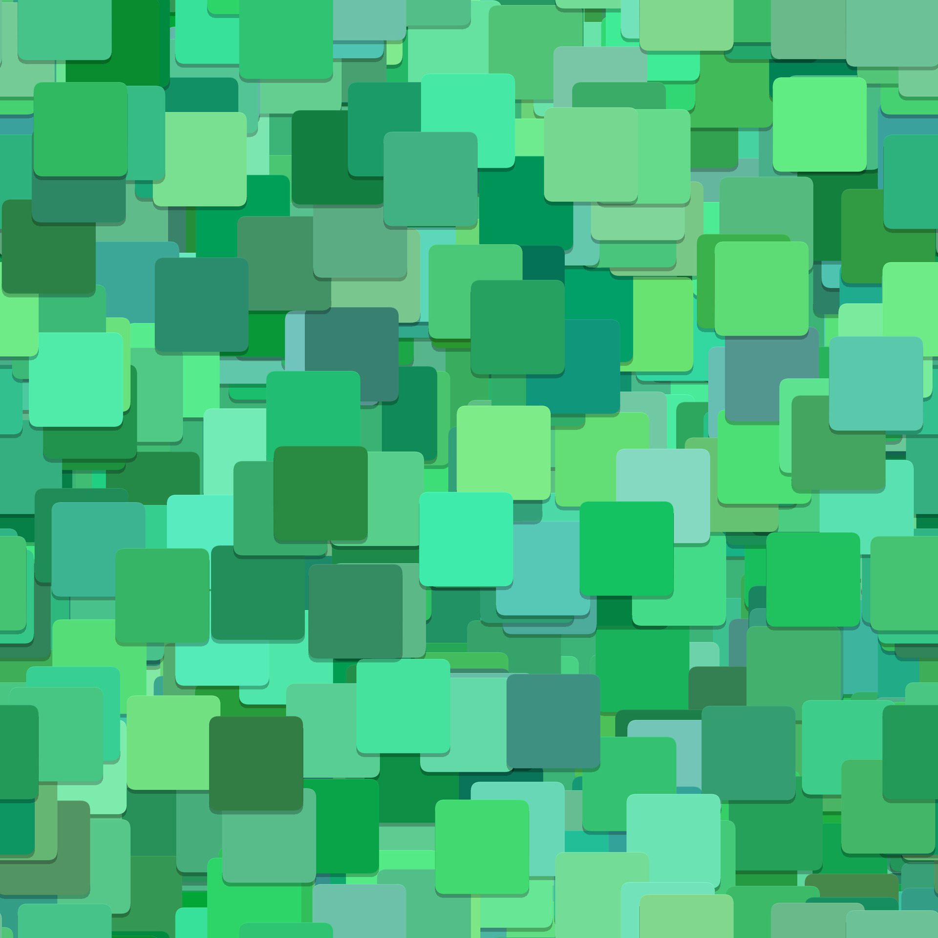 Green seamless square pattern background Free Vector