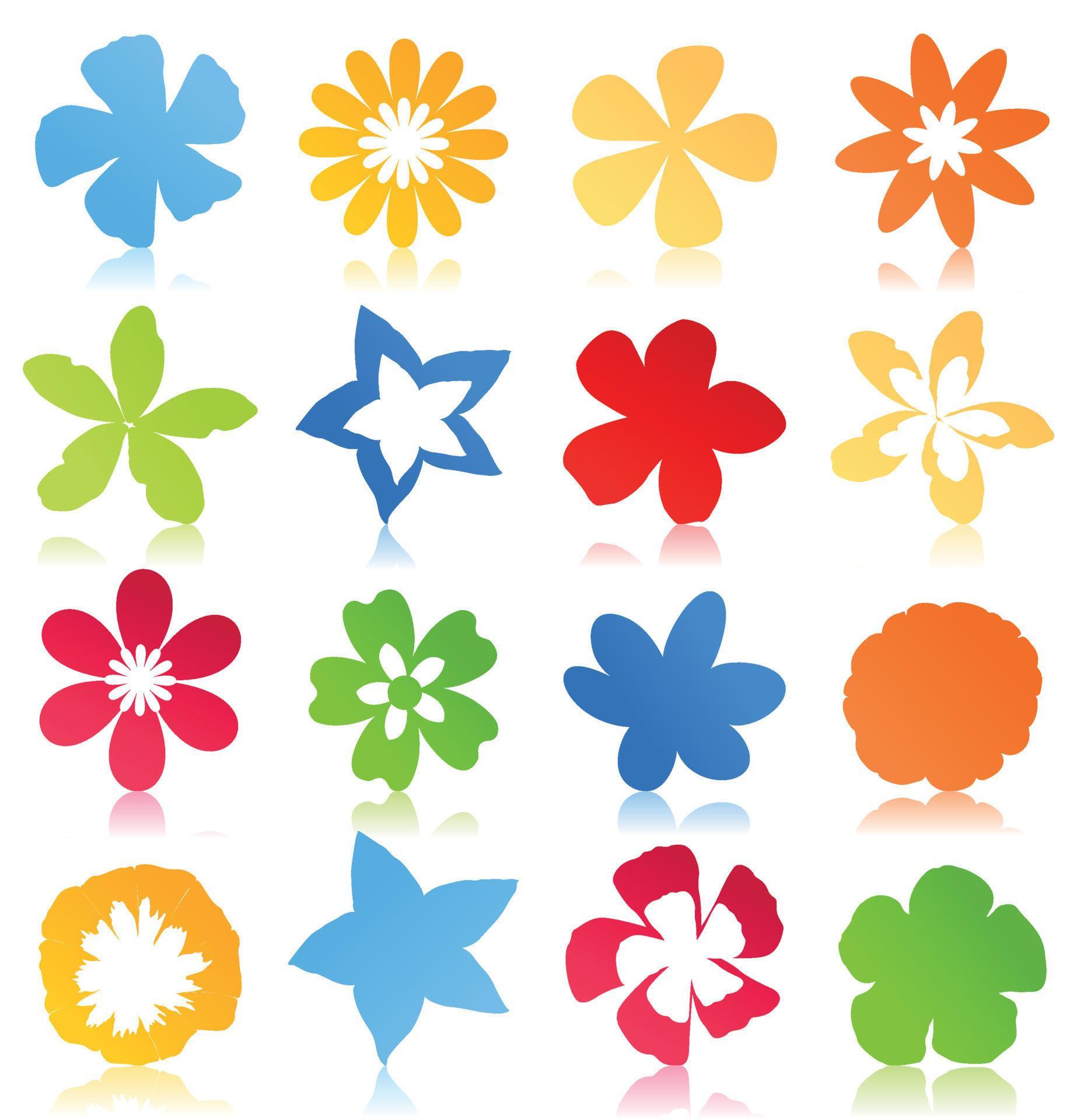 Background from plants and a flower. A vector illustration Stock Free and Free SVG