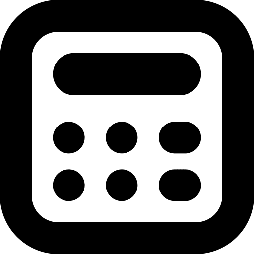 Fi, br, calculator icon