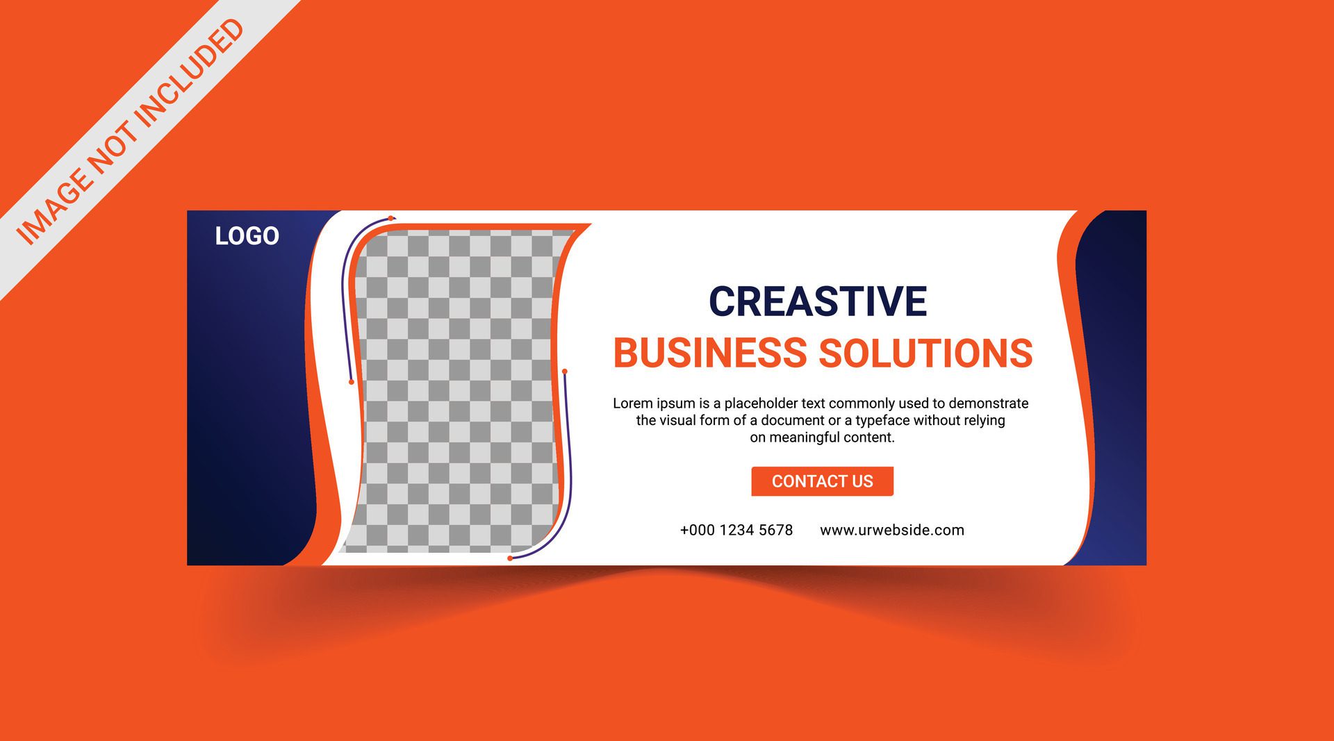 Marketing Social media cover banner, social media post, web banner, template Free Vector