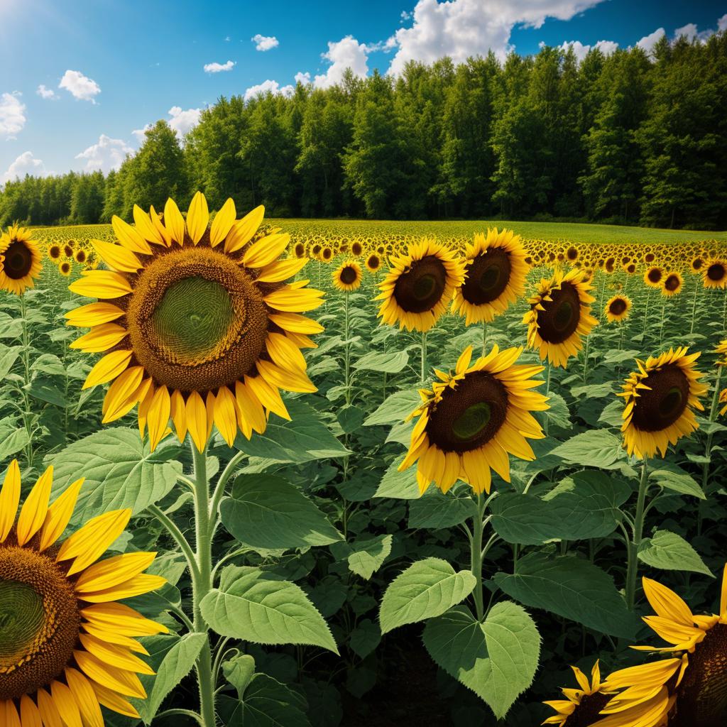 Girasoles Nature photography,HD photography,Beautiful by @ai_generated