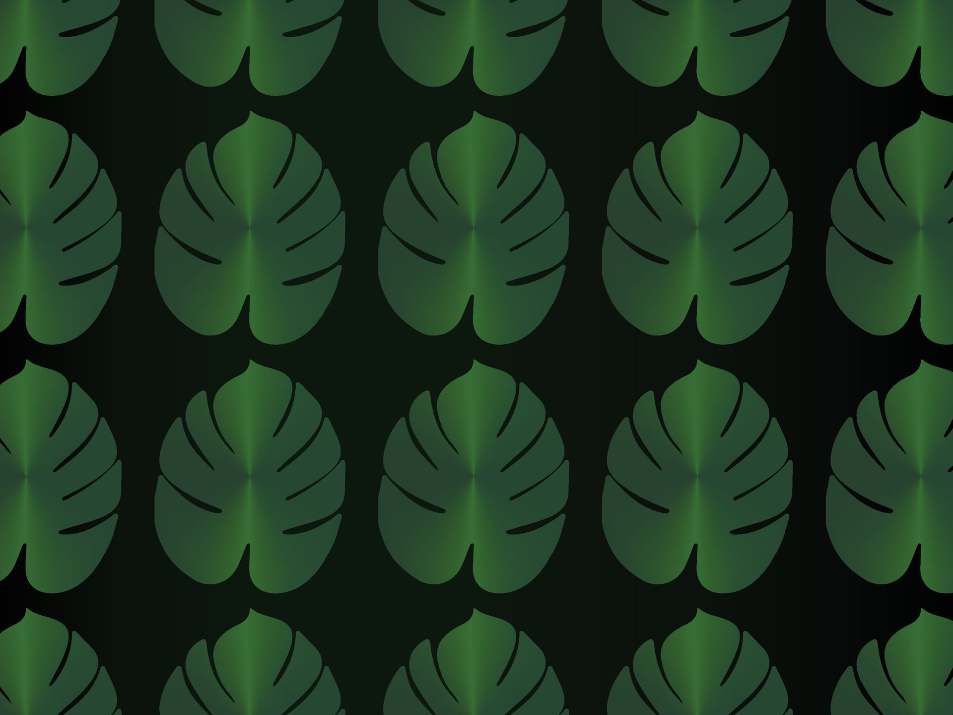 Tree leaves pattern Free Vector