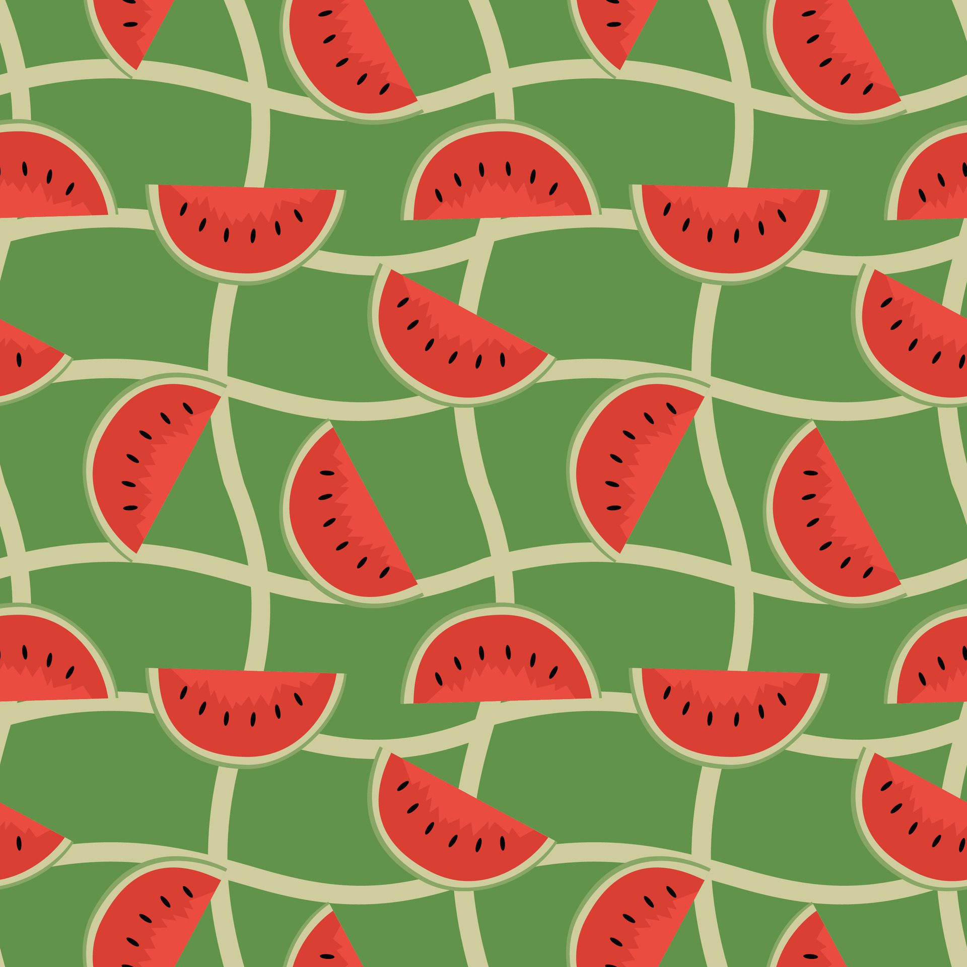 a seamless pattern of red fruits. Suitable for tablecloths, children’s clothes or book covers Free Vector