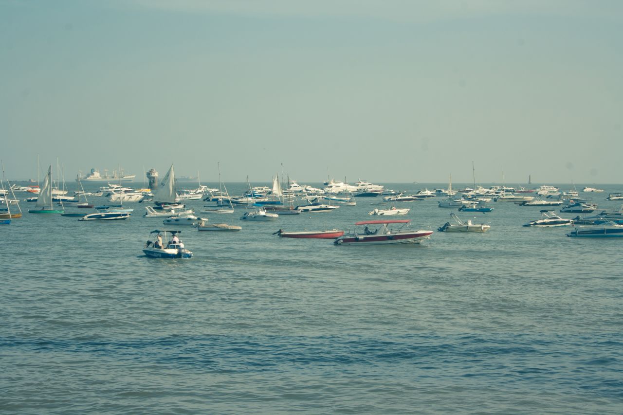 Boats In The Sea Stock Free