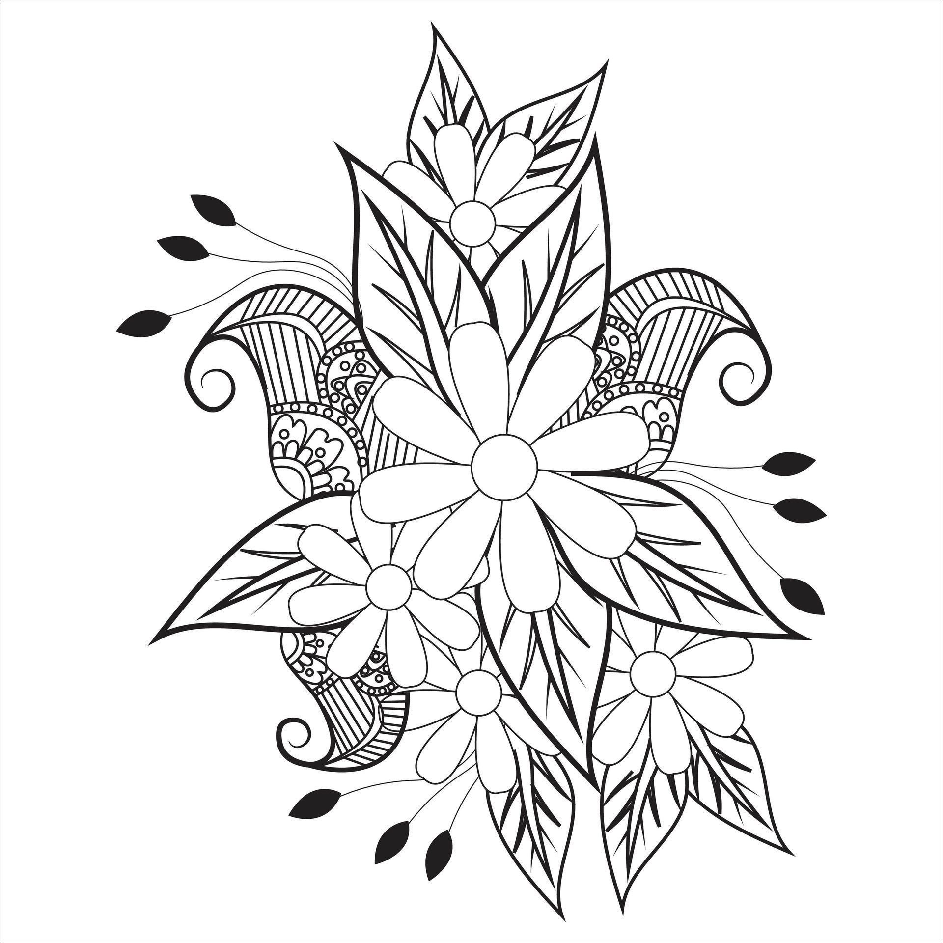 Simple Mandala Art Pattern And Designs for free download Free Vector