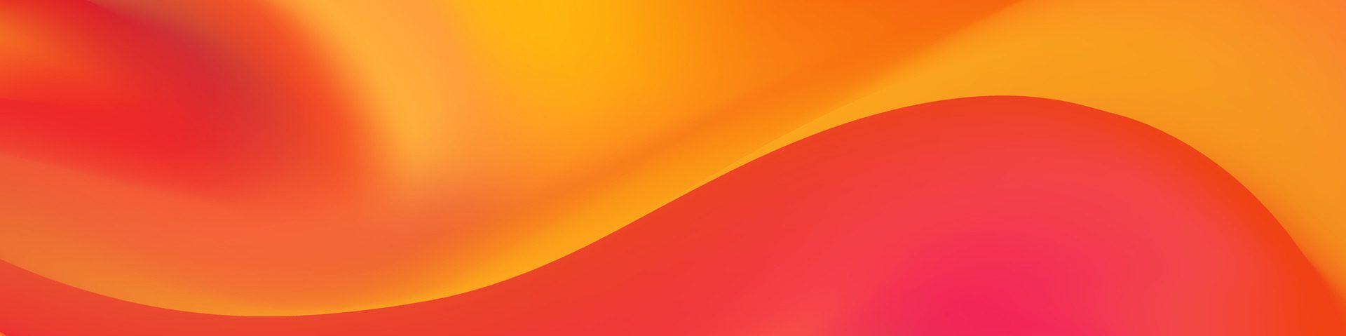 Captivating abstract mesh blur banner with a soothing yellow and orange wave pattern for eye catching visuals Free Vector