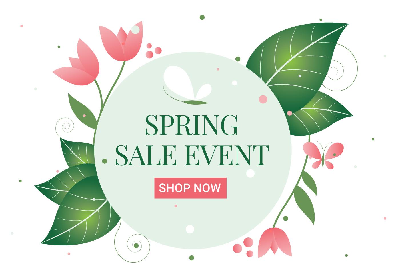 Free Spring Flower Wreath Background Stock Free and Free SVG