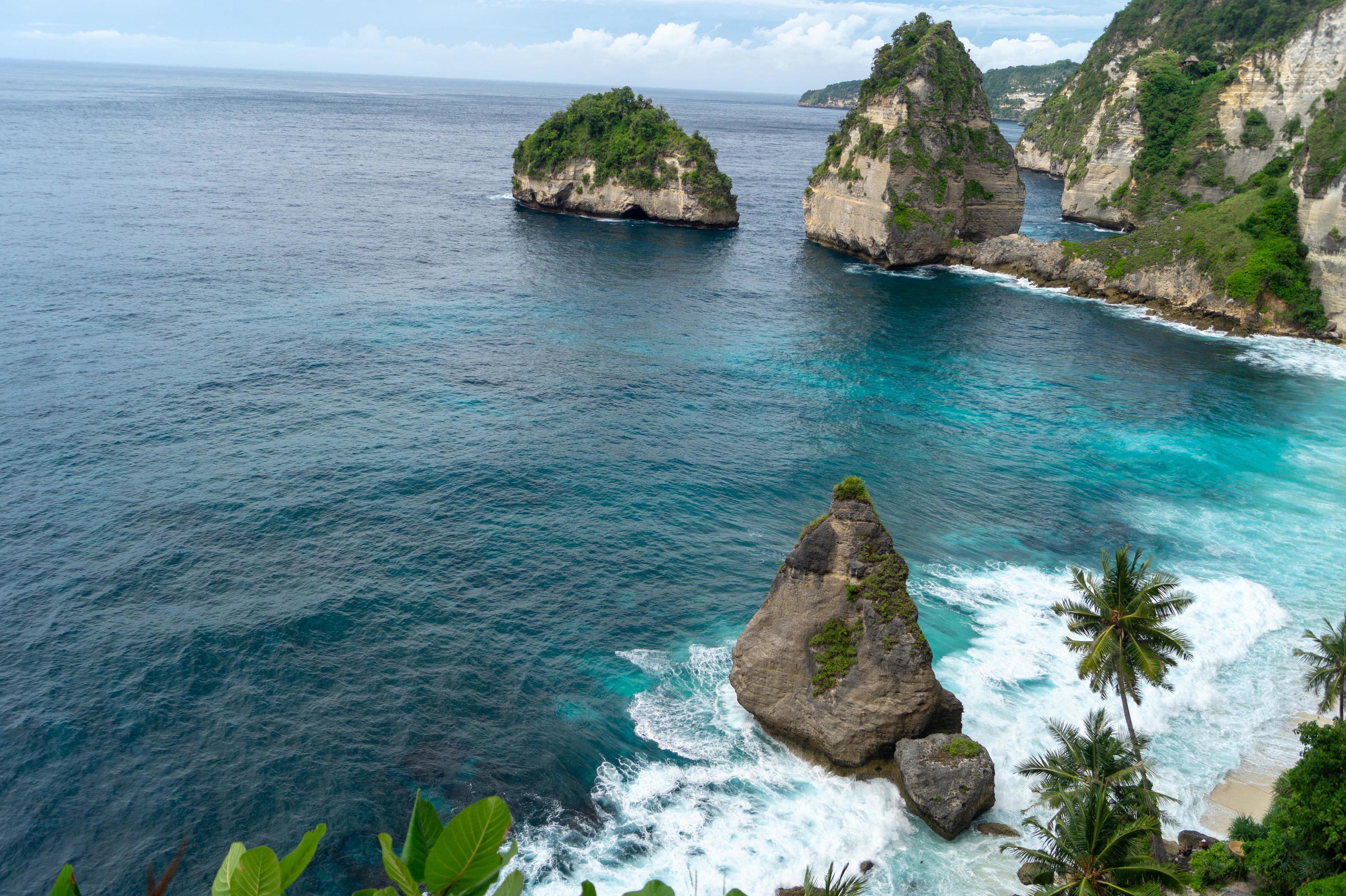 Diamond Beach, Nusa Penida Island Stock Free