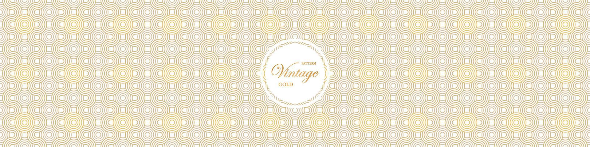 Vintage asia gold pattern Chinese, Abstract pattern Japanese and Korean. Free Vector