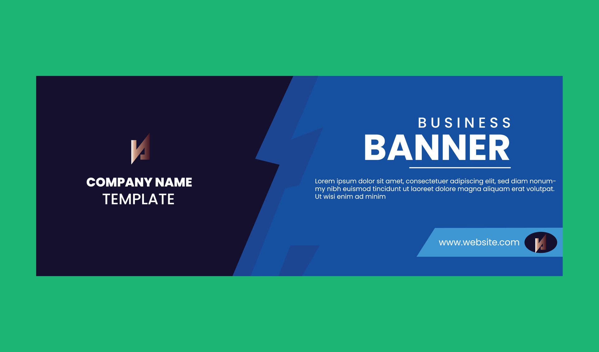 Web banner design Free Vector