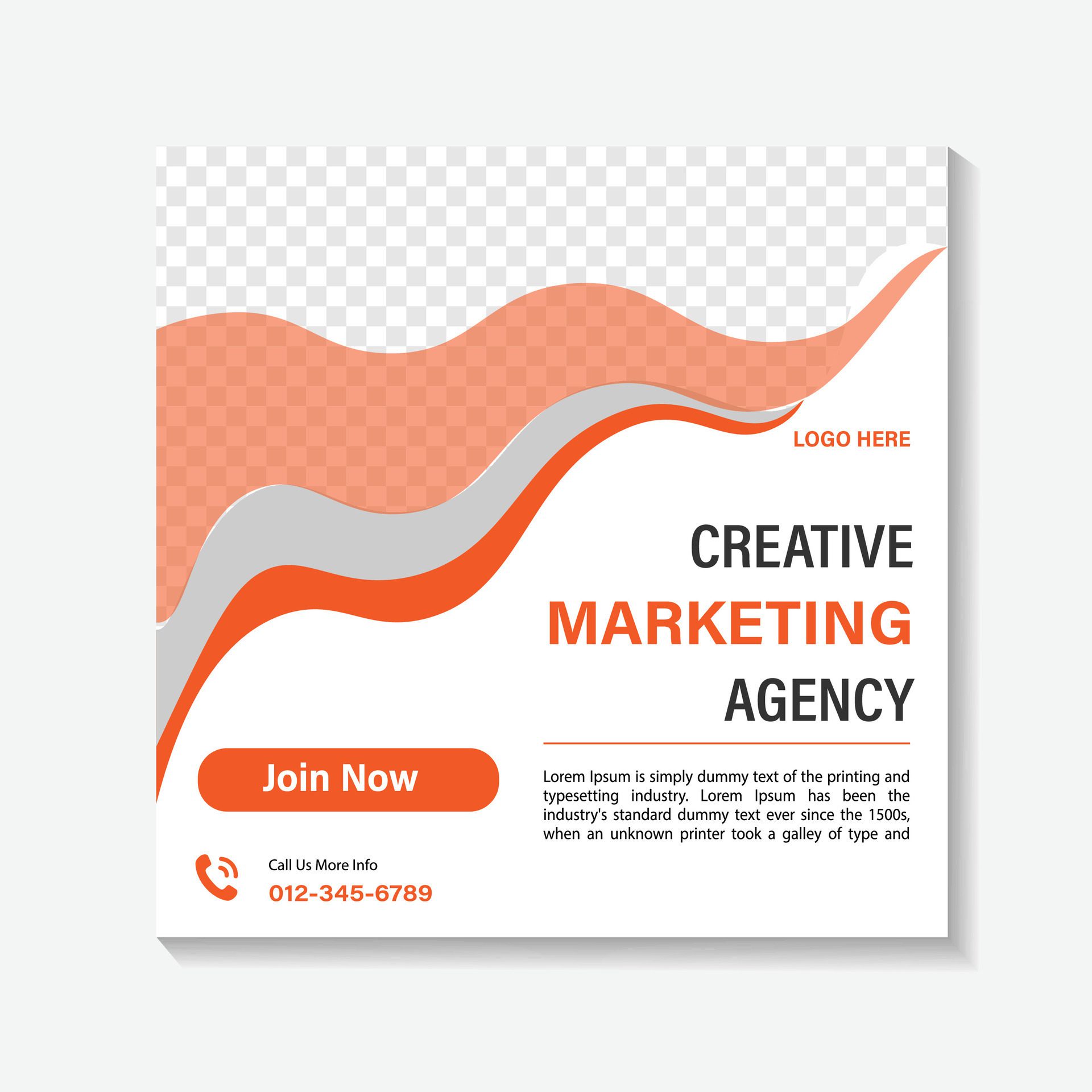 digital marketing agency social media post banner template Free Vector