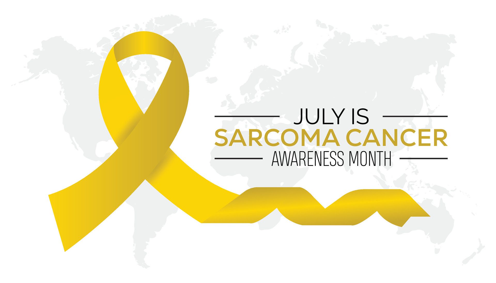 Sarcoma cancer awareness month observed every year in July. Template for background, banner, card, poster with text inscription. Free Vector