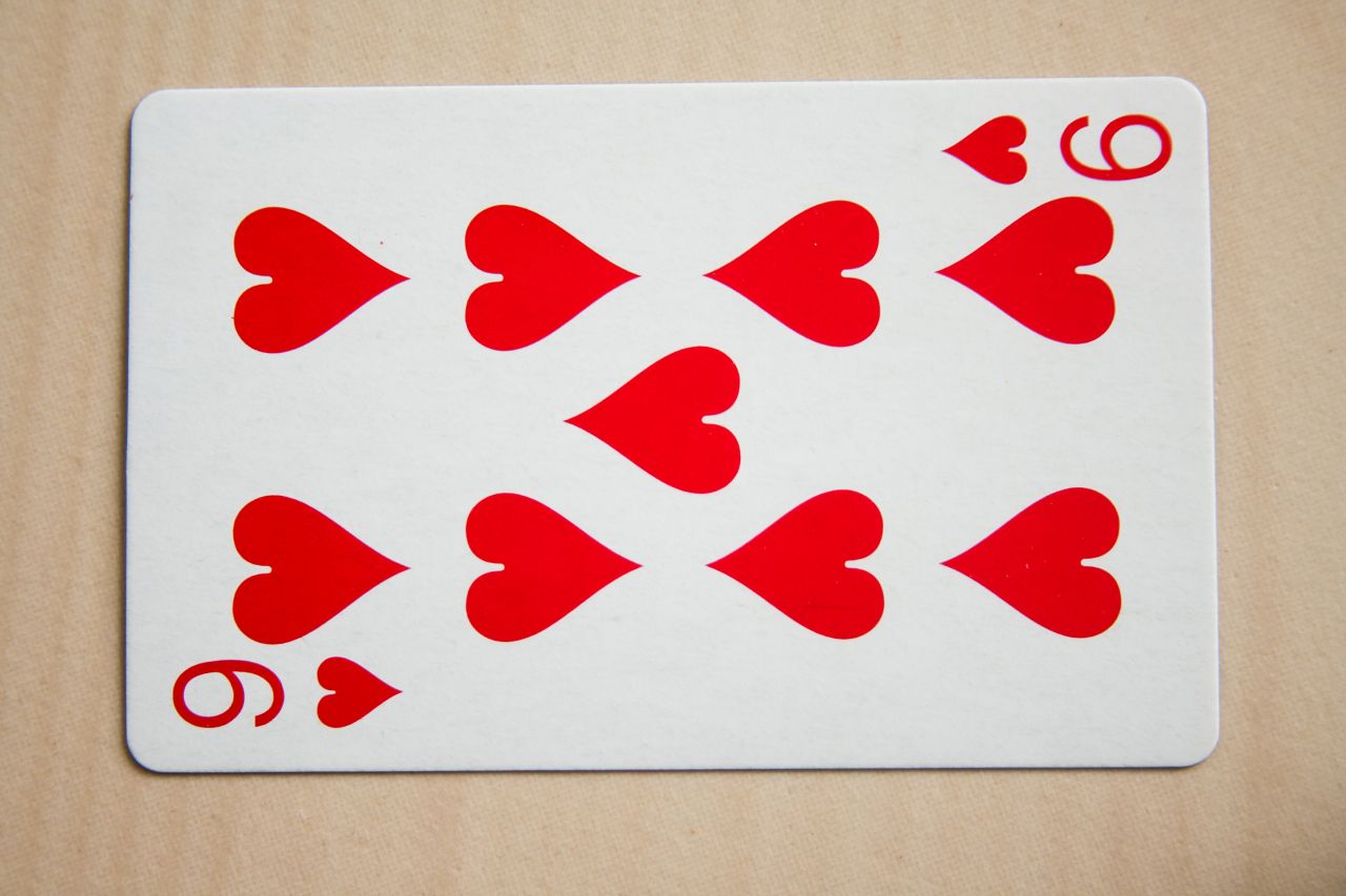 Nine Of Hearts Stock Free