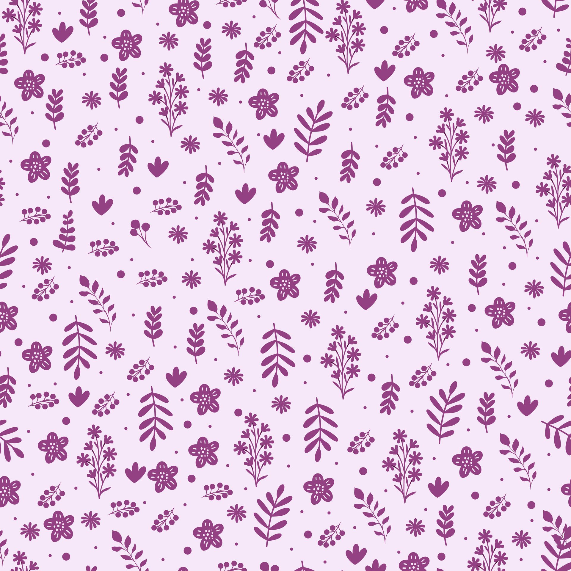 Beautiful seamless Floral pattern design Free Vector