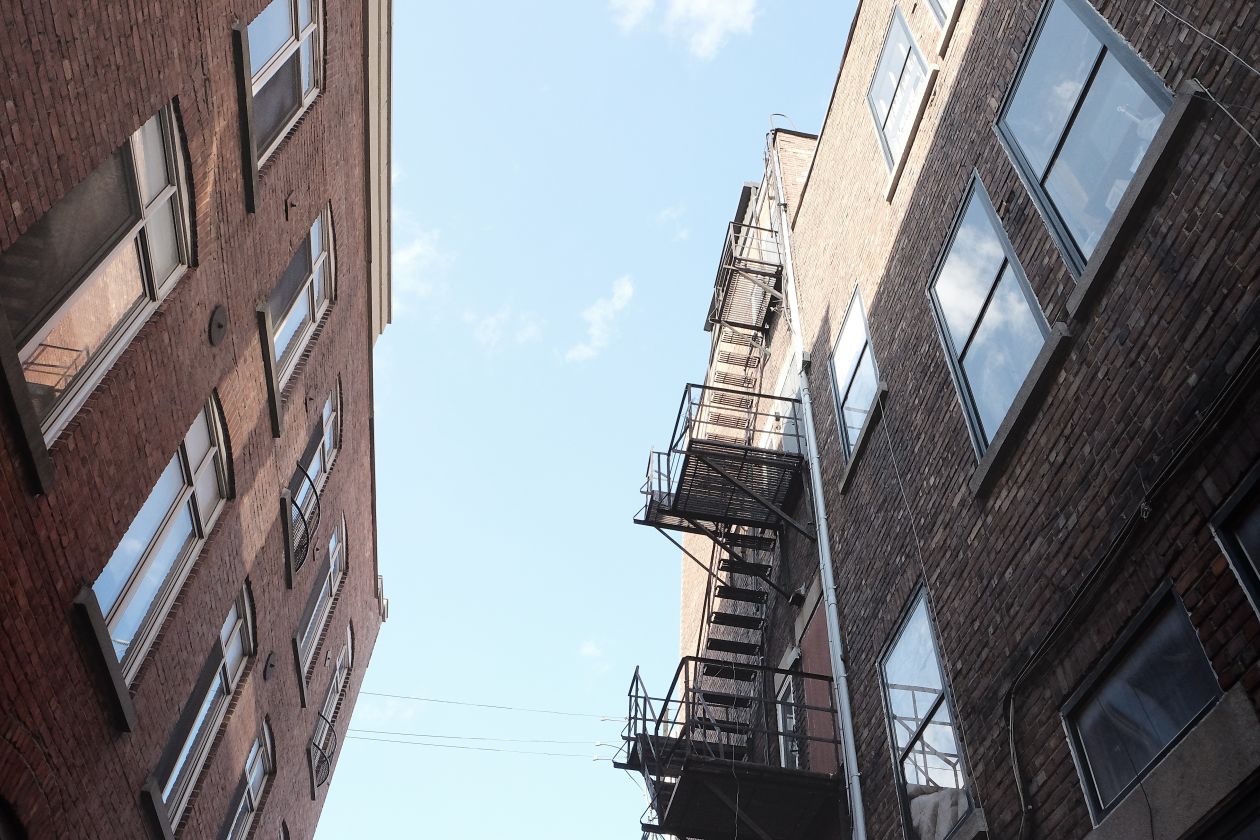 Fire escape Stock Free