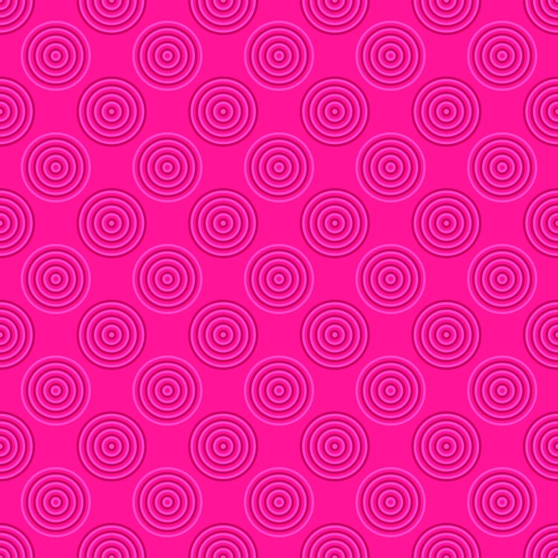 Seamless abstract circle pattern design background – color illustration Free Vector