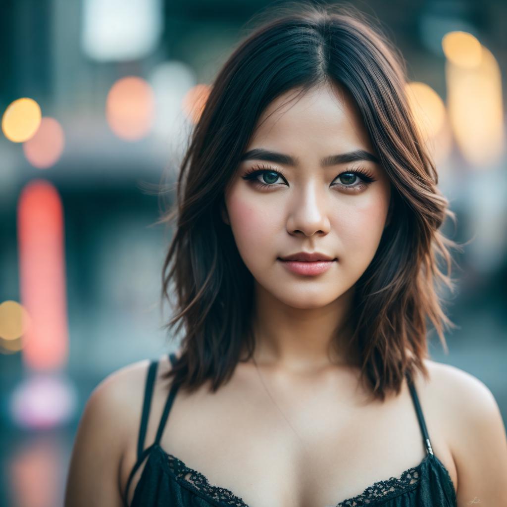 Background blur Portrait photography,Realistic by @ai_generated