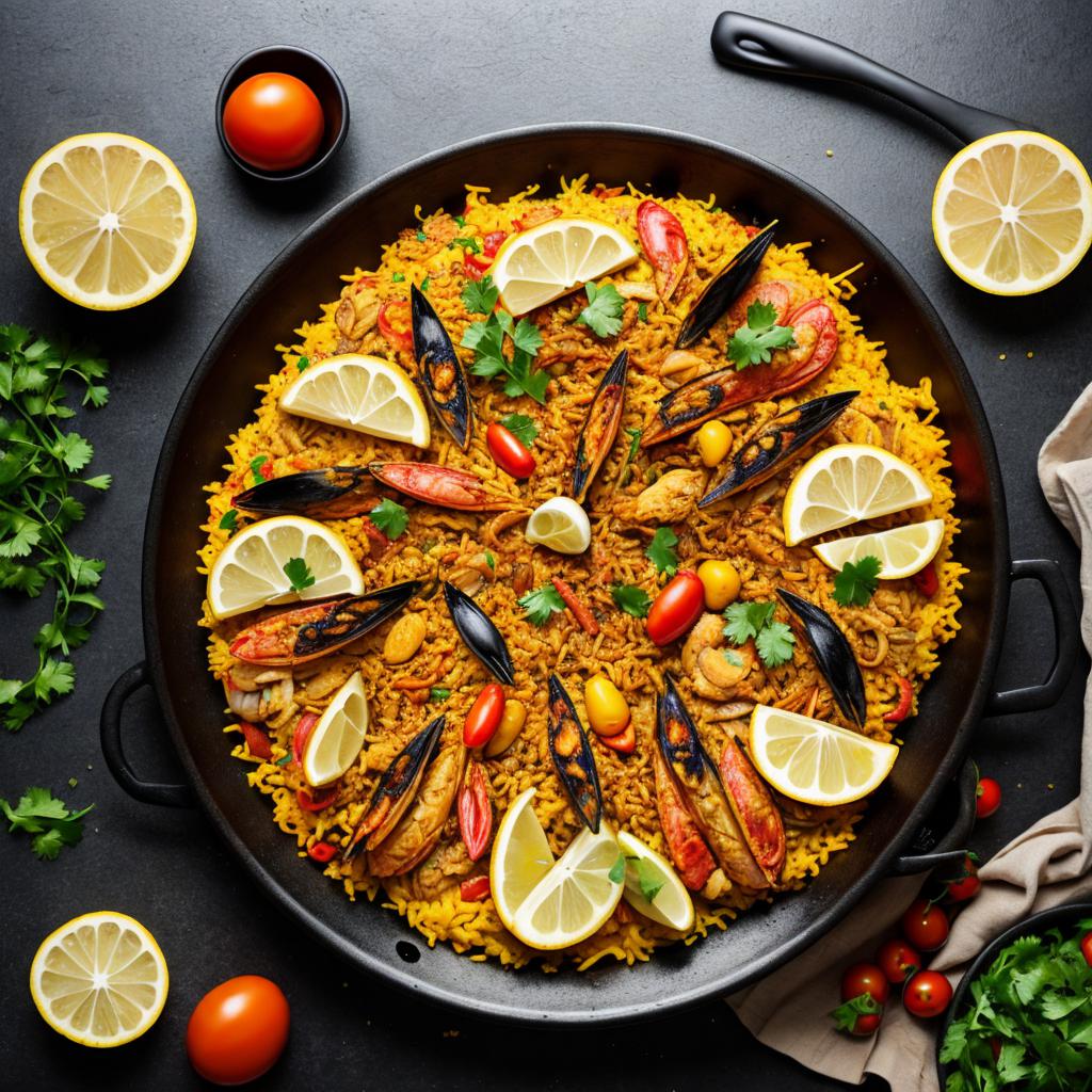 Paella by @fairyartlife by @ai_generated