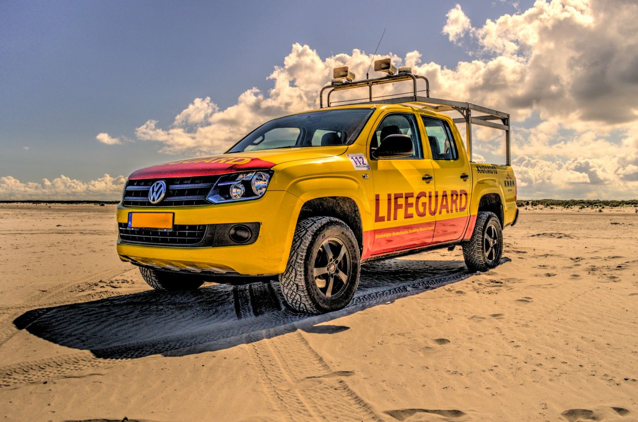 Lifeguard truck Stock Free