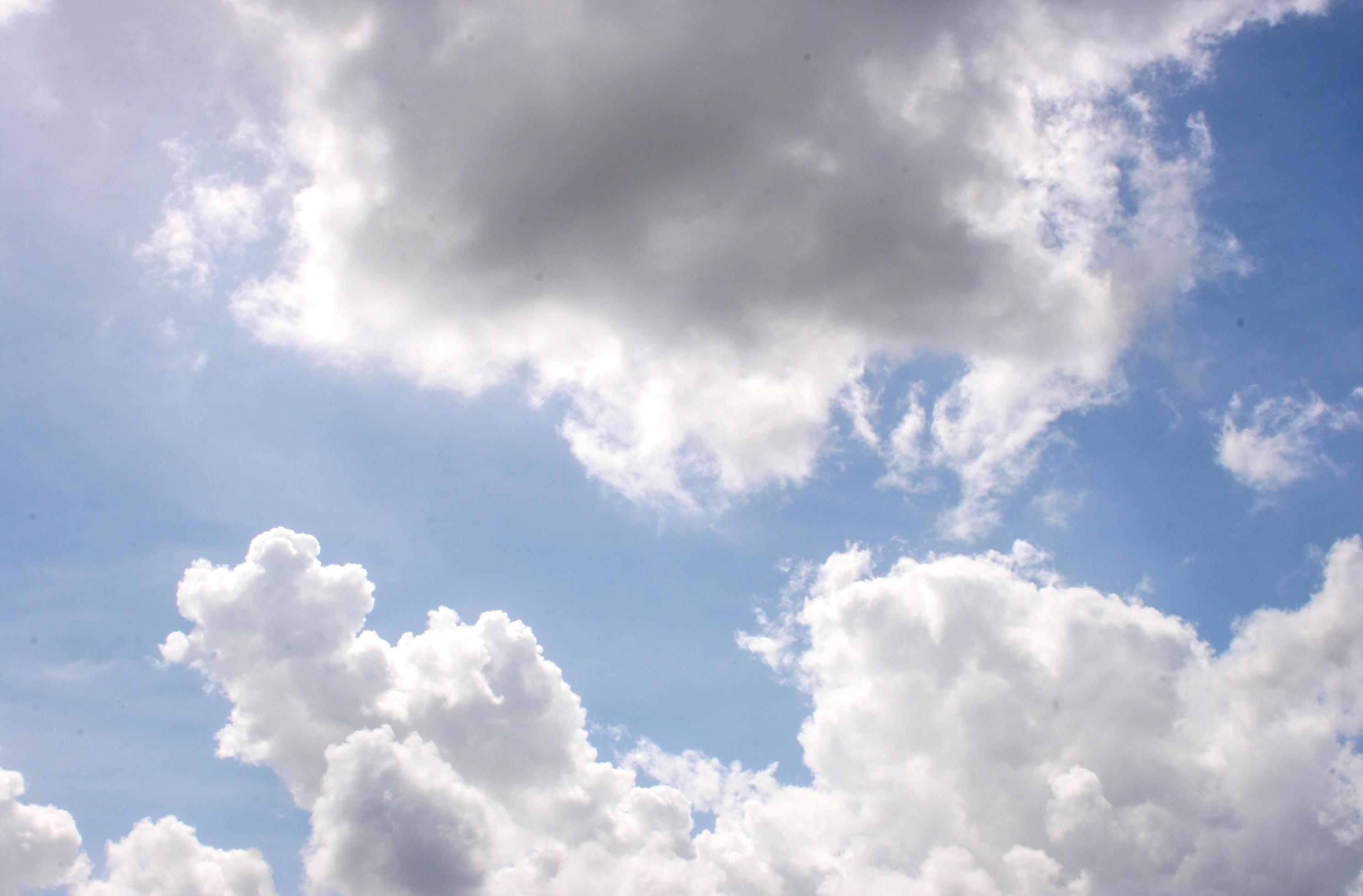 white cloud and blue sky sunlight beauty nature sunlight Stock Free