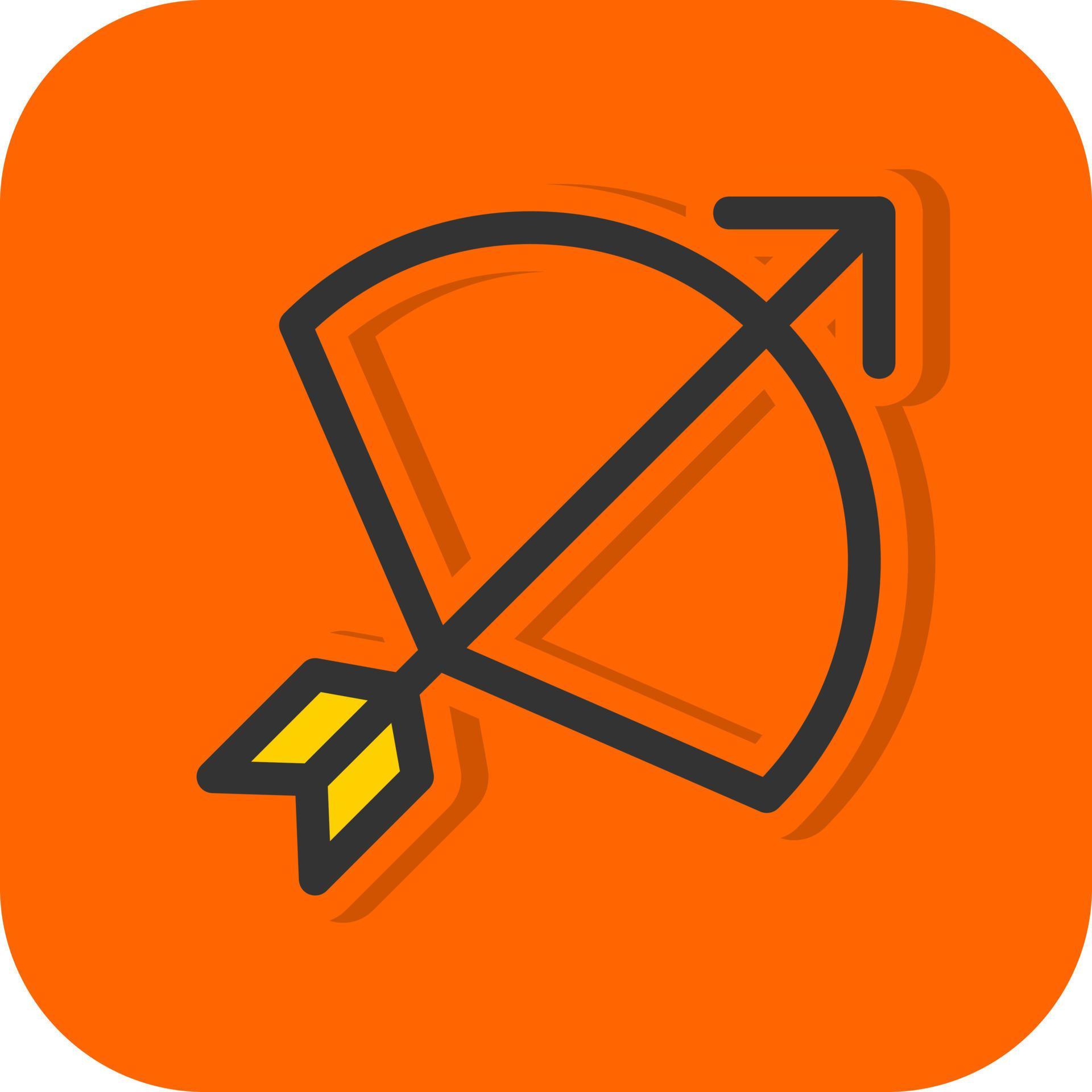 Bow Arrow Vector Icon Design Stock Free