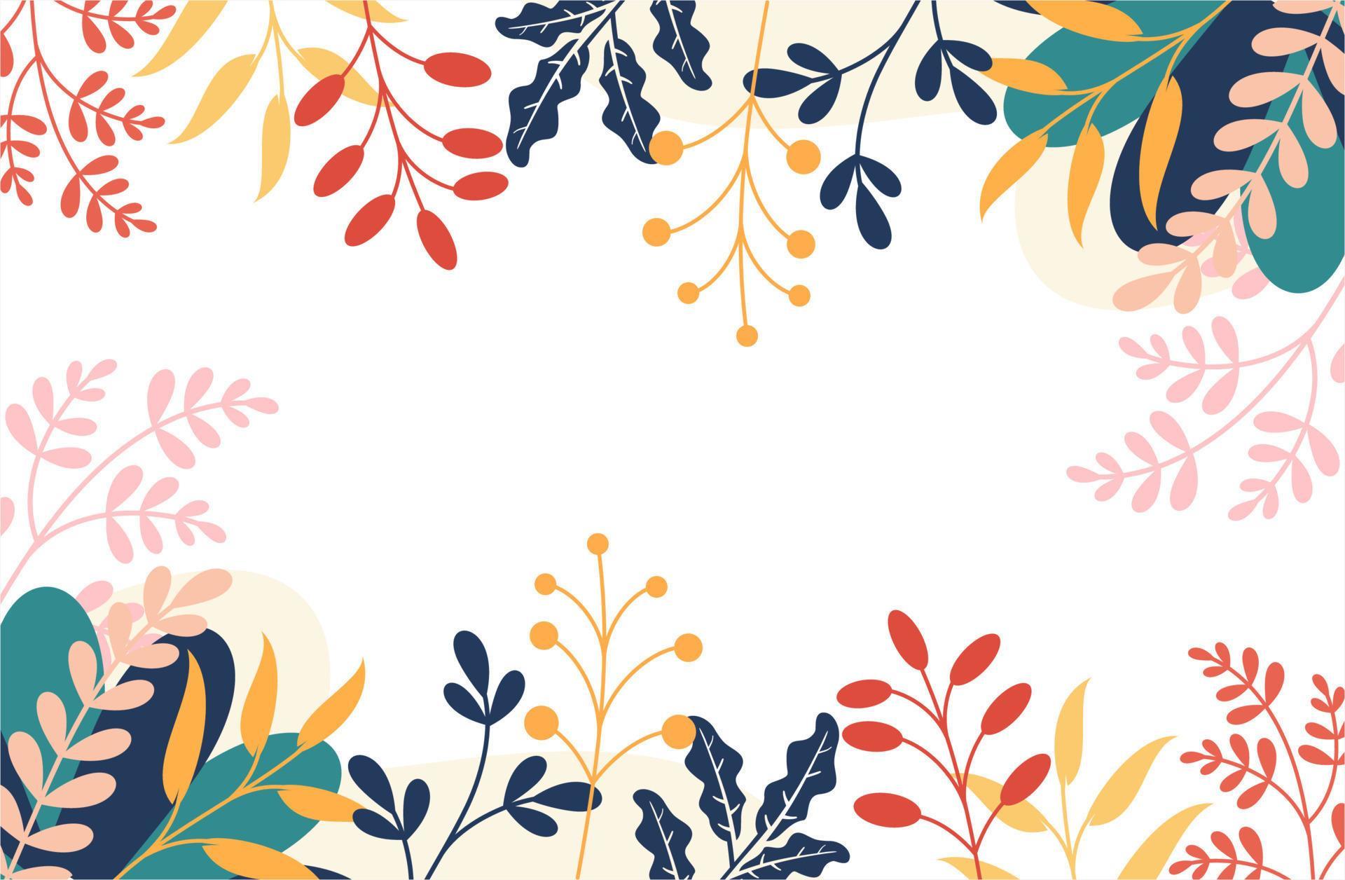 simple seamless pattern with floral and flower theme Stock Free and Free SVG