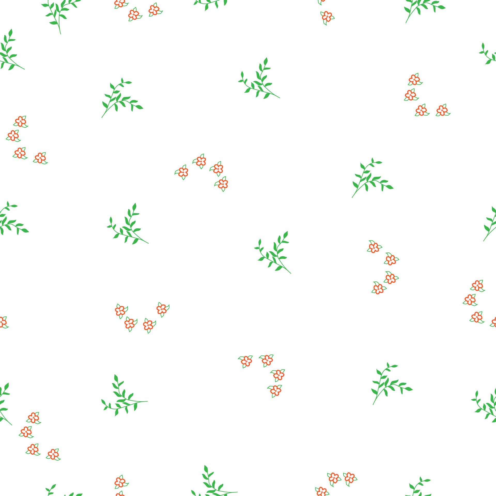 Print ready seamless floral pattern design Free Vector